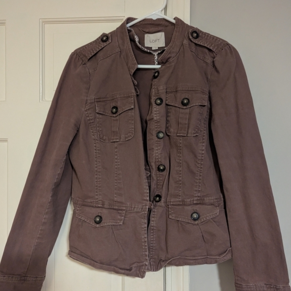 LOFT Womens Utility Jacket